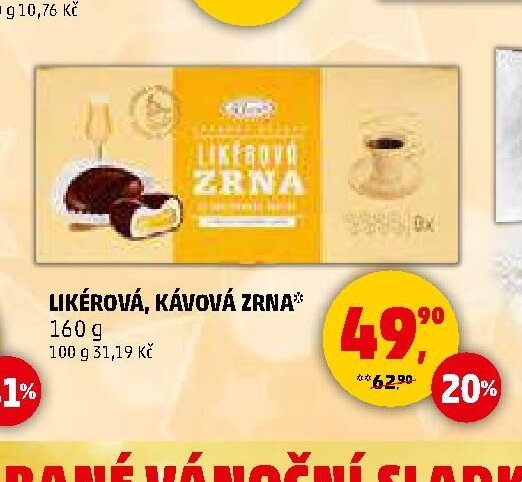 LIKÉROVÁ, KÁVOVÁ ZRNA - Penny Market aktualniletaky.eu