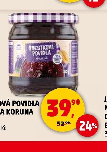 ŠVESTKOVÁ POVIDLA KARLOVA KORUNA - Penny Market aktualniletaky.eu