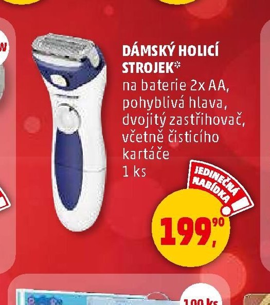 DÁMSKÝ HOLICÍ STROJEK - Penny Market aktualniletaky.eu