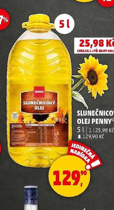 Slunečnicový olej Penny - Penny Market aktualniletaky.eu