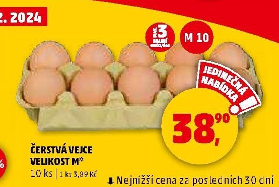 Čerstvá vejce velikost M - Penny Market aktualniletaky.eu
