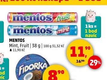 MENTOS - Penny Market aktualniletaky.eu