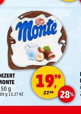 Dezert Monte - Penny Market aktualniletaky.eu
