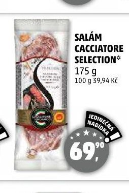 SALÁM CACCIATORE SELECTION - Penny Market aktualniletaky.eu
