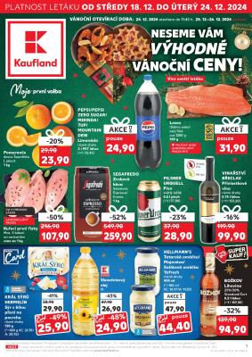 aktuální leták Kaufland 18.12.2024-24.12.2024