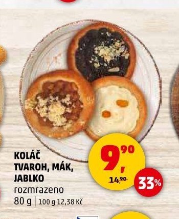KOLÁČ TVAROH, MÁK, JABLKO - Penny Market aktualniletaky.eu