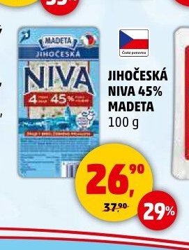 JIHOČESKÁ NIVA 45% MADETA - Penny Market aktualniletaky.eu