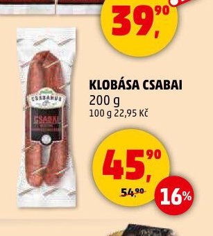 Klobása Csabai - Penny Market aktualniletaky.eu