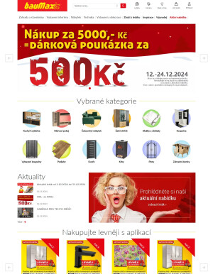 aktuální leták bauMax 18.12.2024-24.12.2024