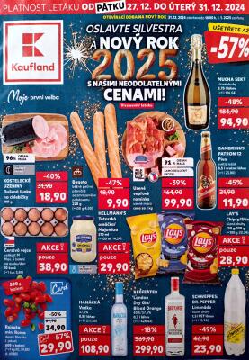 aktuální leták Kaufland 27.12.2024-31.12.2024