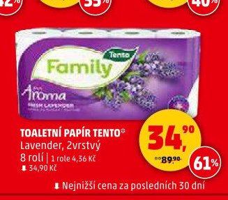 Toaletní papír Tento - Penny Market aktualniletaky.eu