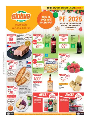 aktuální leták Globus 27.12.2024-31.12.2024