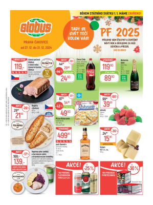 aktuální leták Globus 27.12.2024-31.12.2024
