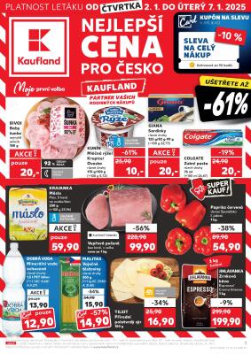 aktuální leták Kaufland 2.1.2024-7.1.2025