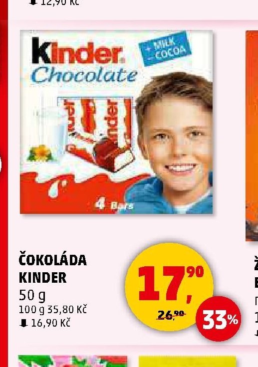 ČOKOLÁDA KINDER - Penny Market aktualniletaky.eu