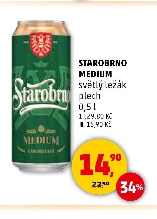 Starobrno Medium - Penny Market aktualniletaky.eu