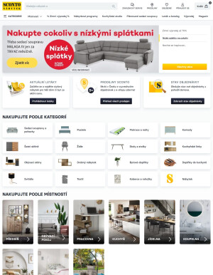 aktuální leták Sconto nábytek 2.1.2024-8.1.2024