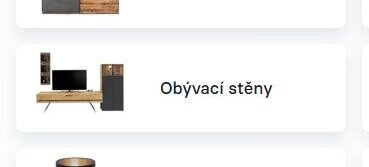Obývací stěny