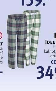 IDEENWELT flanelové kalhoty, různé druhy, 1 ks