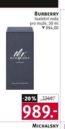 Burberry toaletní voda pro muže, 30 ml