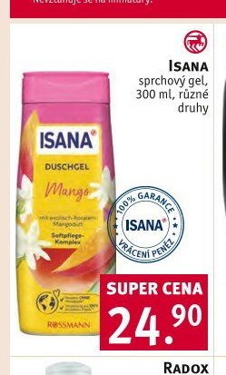 Isana sprchový gel