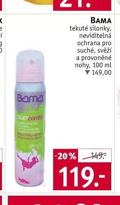 Bama tekuté silonky