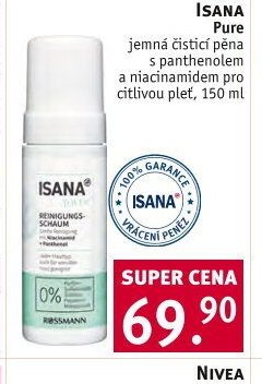 ISANA Pure jemná čistící pěna