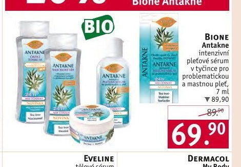 Bione Antakne intenzivní pleťové sérum v tyčince