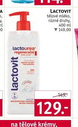 Lactovit tělové mléko
