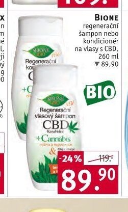 Bione regenerační šampon nebo kondicionér