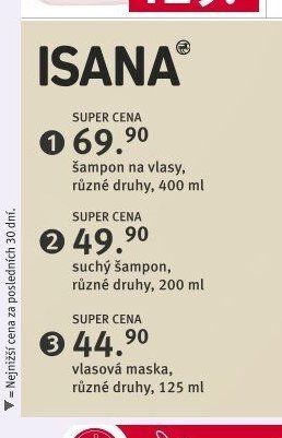 Isana šampon na vlasy