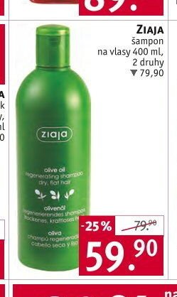 Ziaja šampon