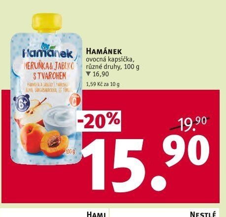 HAMÁNEK ovocná kapsička