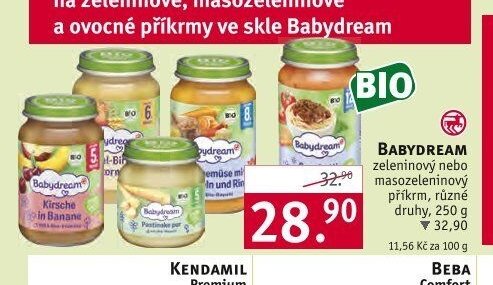BABYDREAM zeleninový nebo masozeleninový příkrm