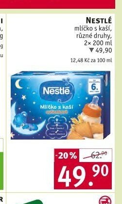 NESTLÉ mlíčko s kaší