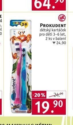 Prokudent dětský kartáček pro děti 3-6 let
