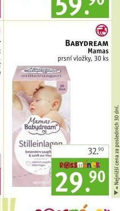 Babydream Mamas prsní vložky