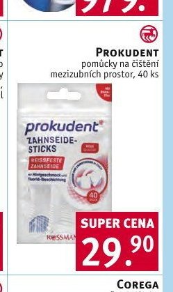 PROKUDENT pomůcky na čištění mezizubních prostor, 40 ks