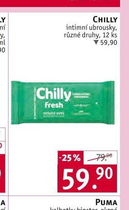 Chilly intimní ubrousky