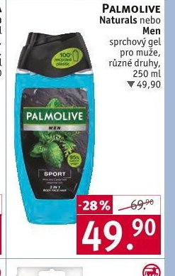 Palmolive Naturals nebo Men sprchový gel