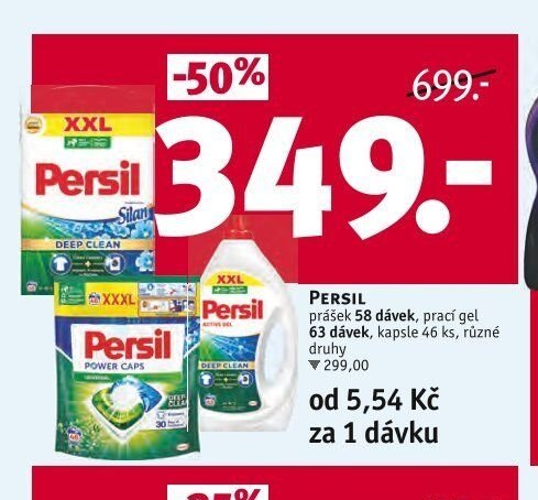 Persil prací prostředky