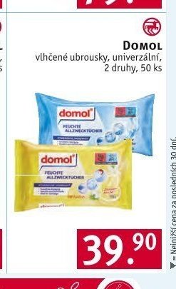 DOMOL vlhčené ubrousky, univerzální