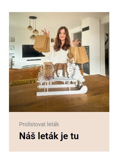 Náš leták je tu