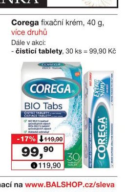 Corega fixační krém, 40 g, více druhů