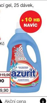 Azurit, prací gel, 25 dávek