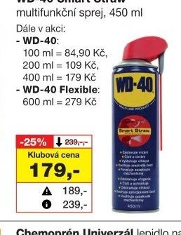 WD-40 Smart Straw multifunkční sprej