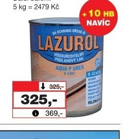 LAZUROL Aqua P Urex V1301