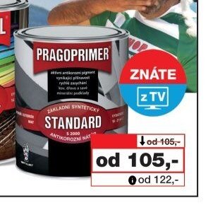 PRAGOPRIMER STANDARD na dřevo a kov