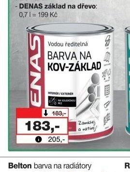 DENAS na kov-základ