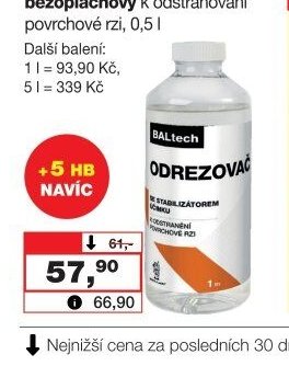 BALTECH odrezovač bezoplachový